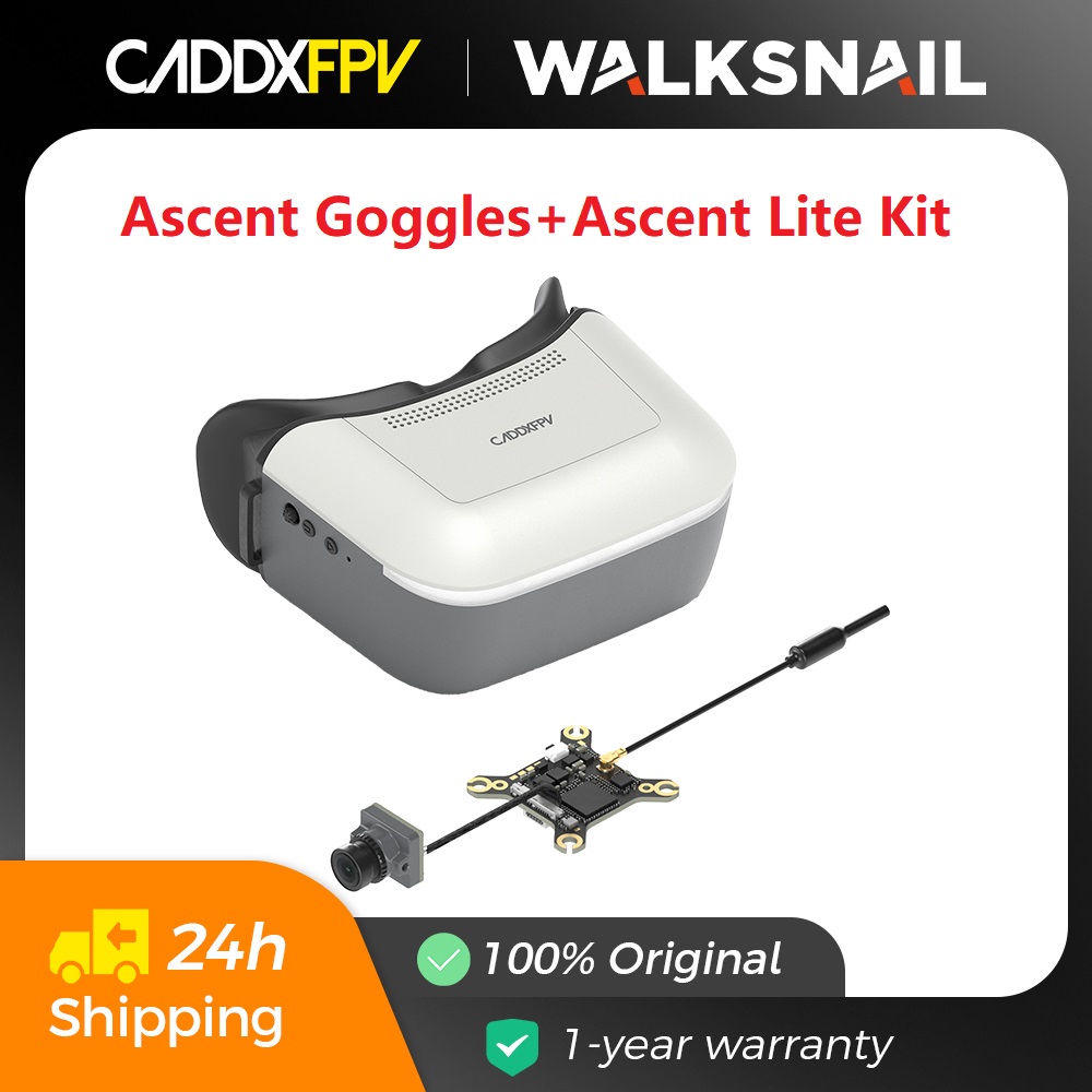 CADDXFPV WALKSNAIL Ascent Gogg - Skyzone Cobra X V2 Fpv Goggles recensione e prezzo
