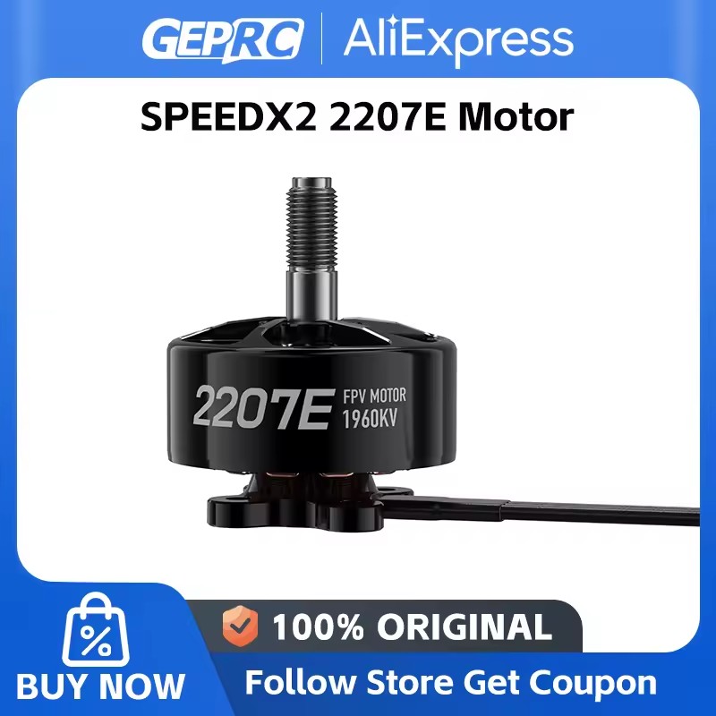 GEPRC SPEEDX2 1/2/4 pezzi 2207 - Foxeer Reaper F4 128K 65A Esc recensione e prezzo