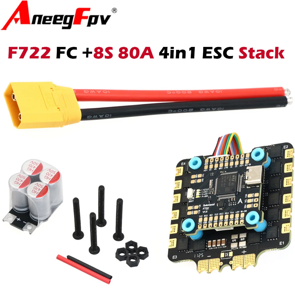 RoRusSoloGood F722 F7 6S Fligh - Speedybee F405 V4 Bls 55A Stack recensione e prezzo
